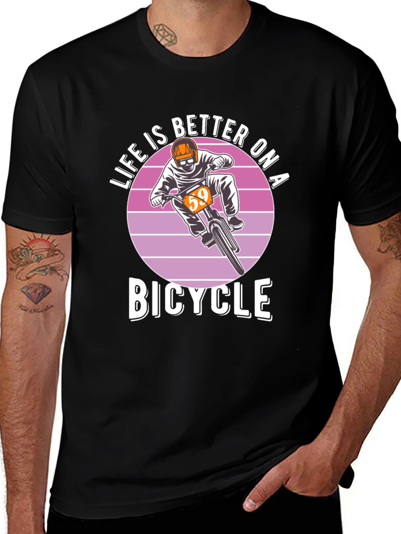 Life is Better on a Bicycle T-Shirt