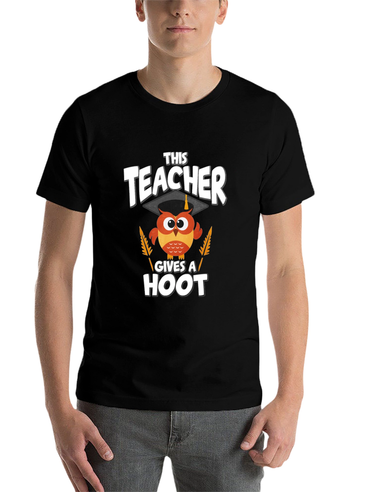 Teacher Owl Graphic T-Shirt
