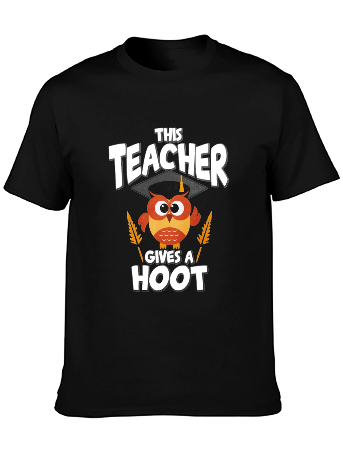Teacher Owl Graphic T-Shirt