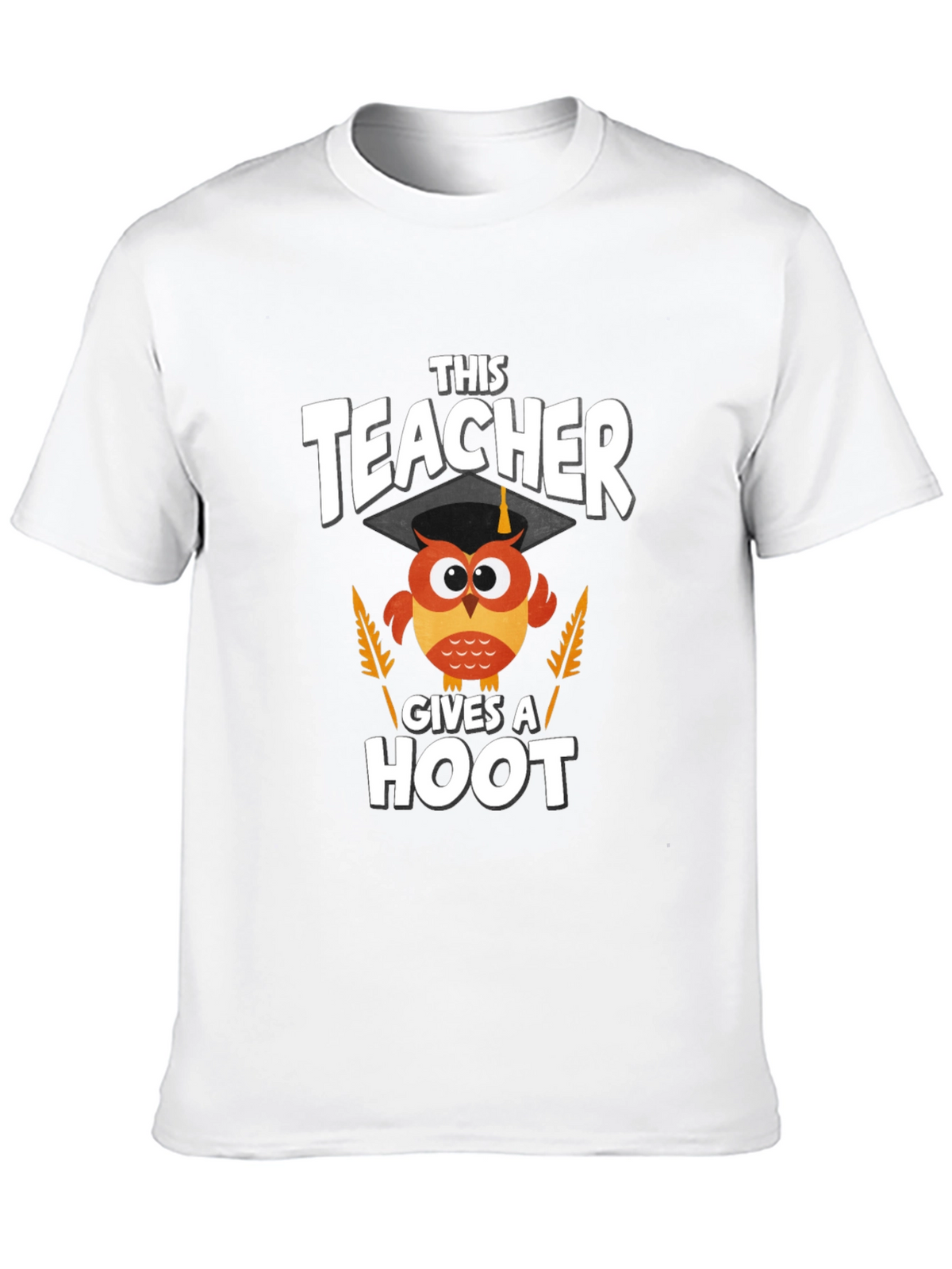 Teacher Owl Graphic T-Shirt