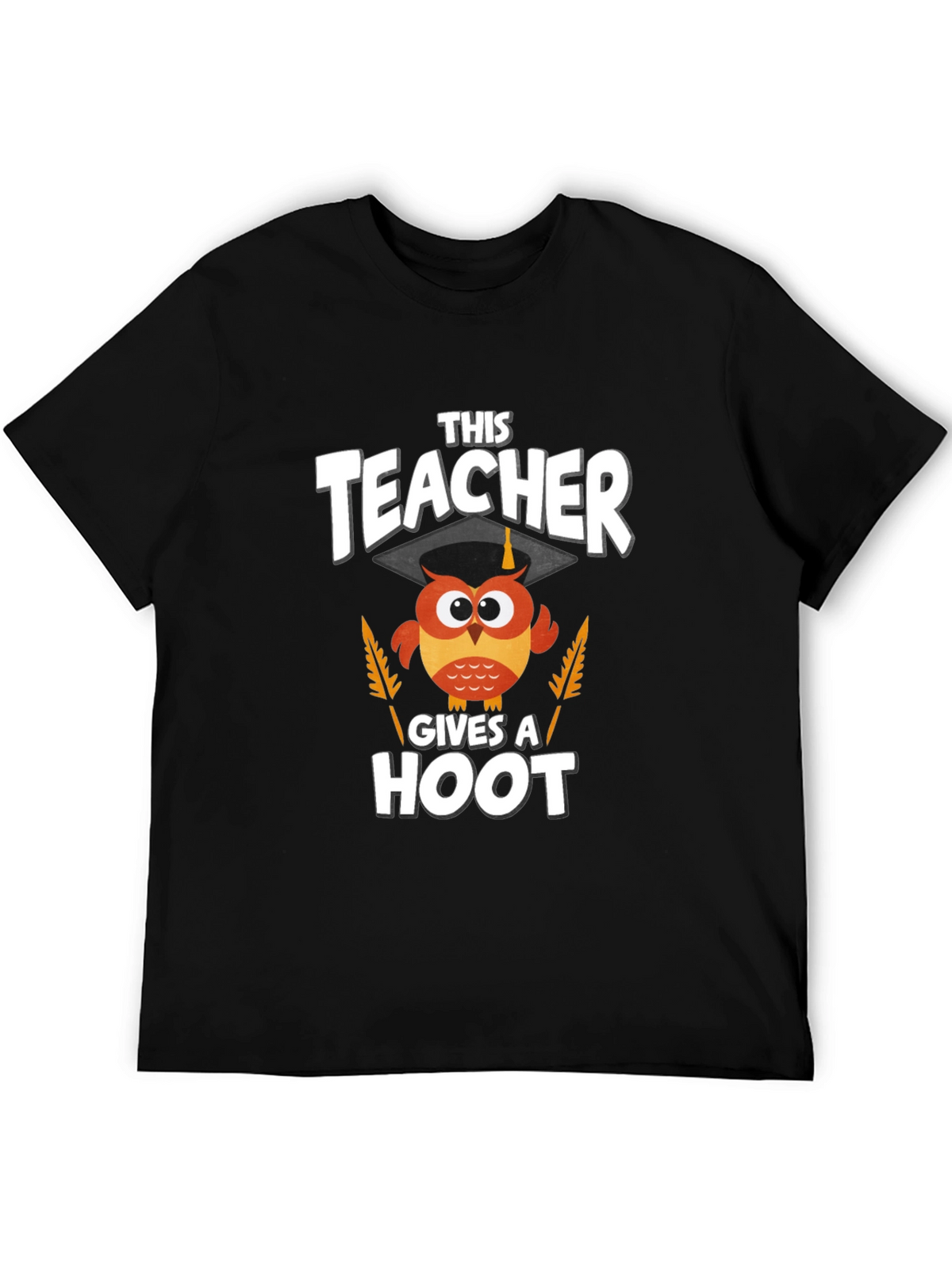 Teacher Owl Graphic T-Shirt