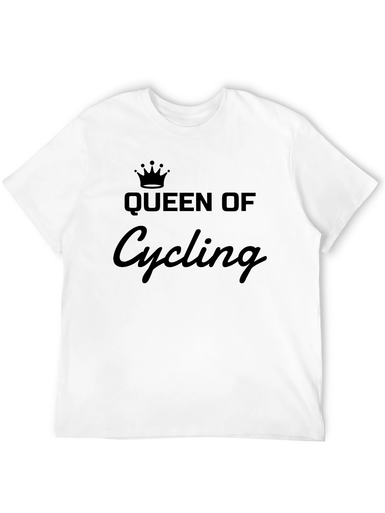 Queen of Cycling T-Shirt - Black