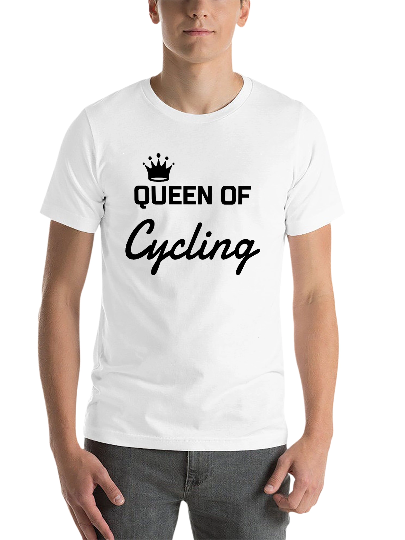 Queen of Cycling T-Shirt - Black