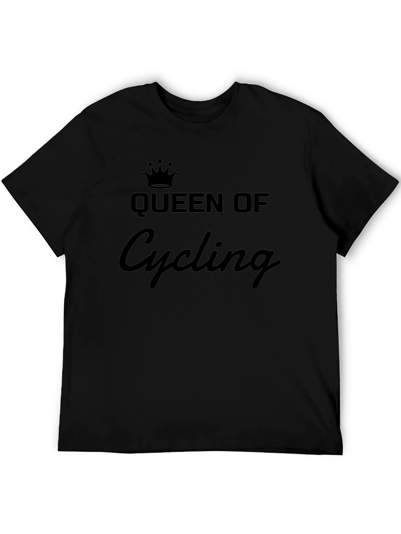 Queen of Cycling T-Shirt - Black