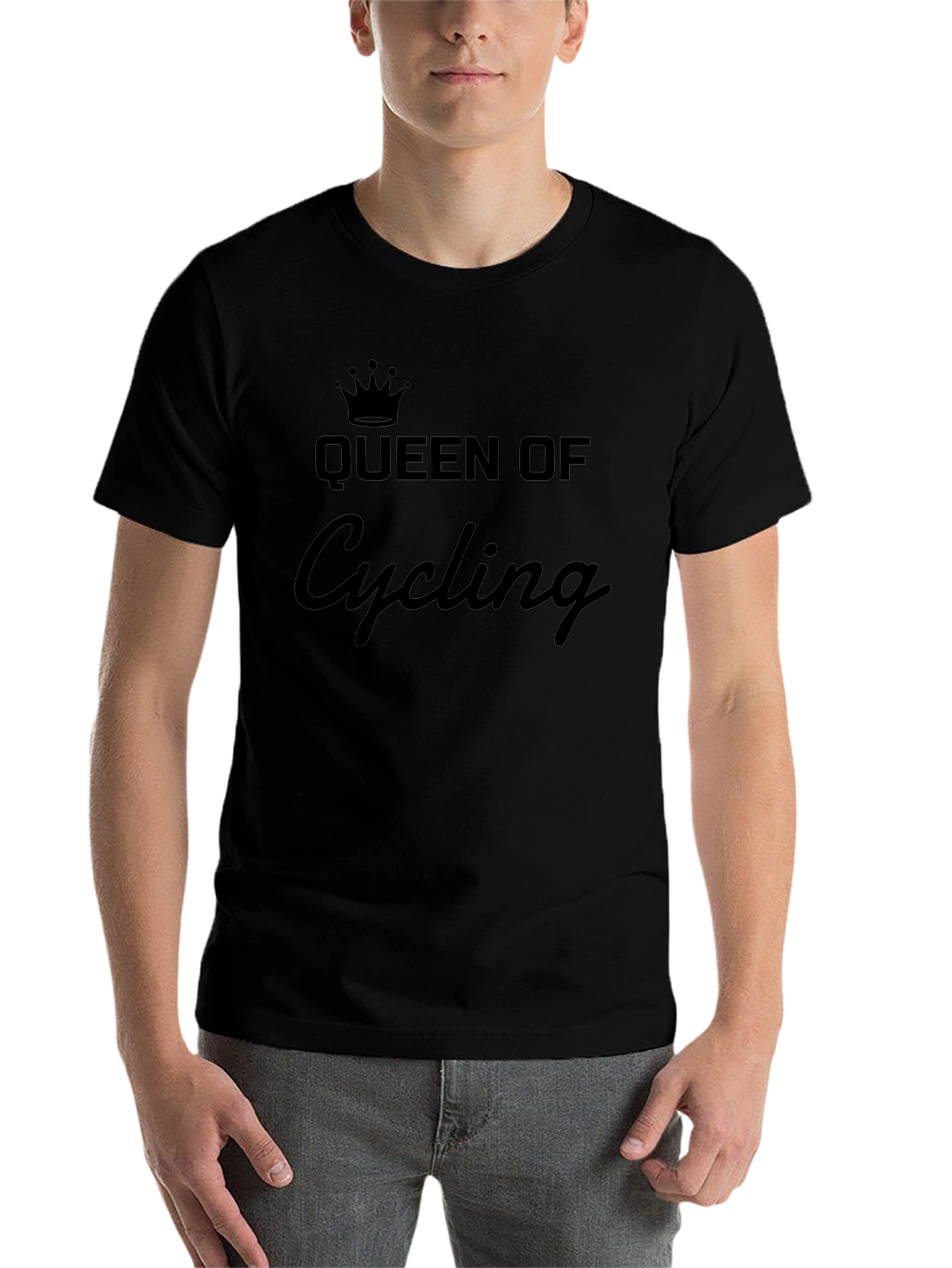 Queen of Cycling T-Shirt - Black