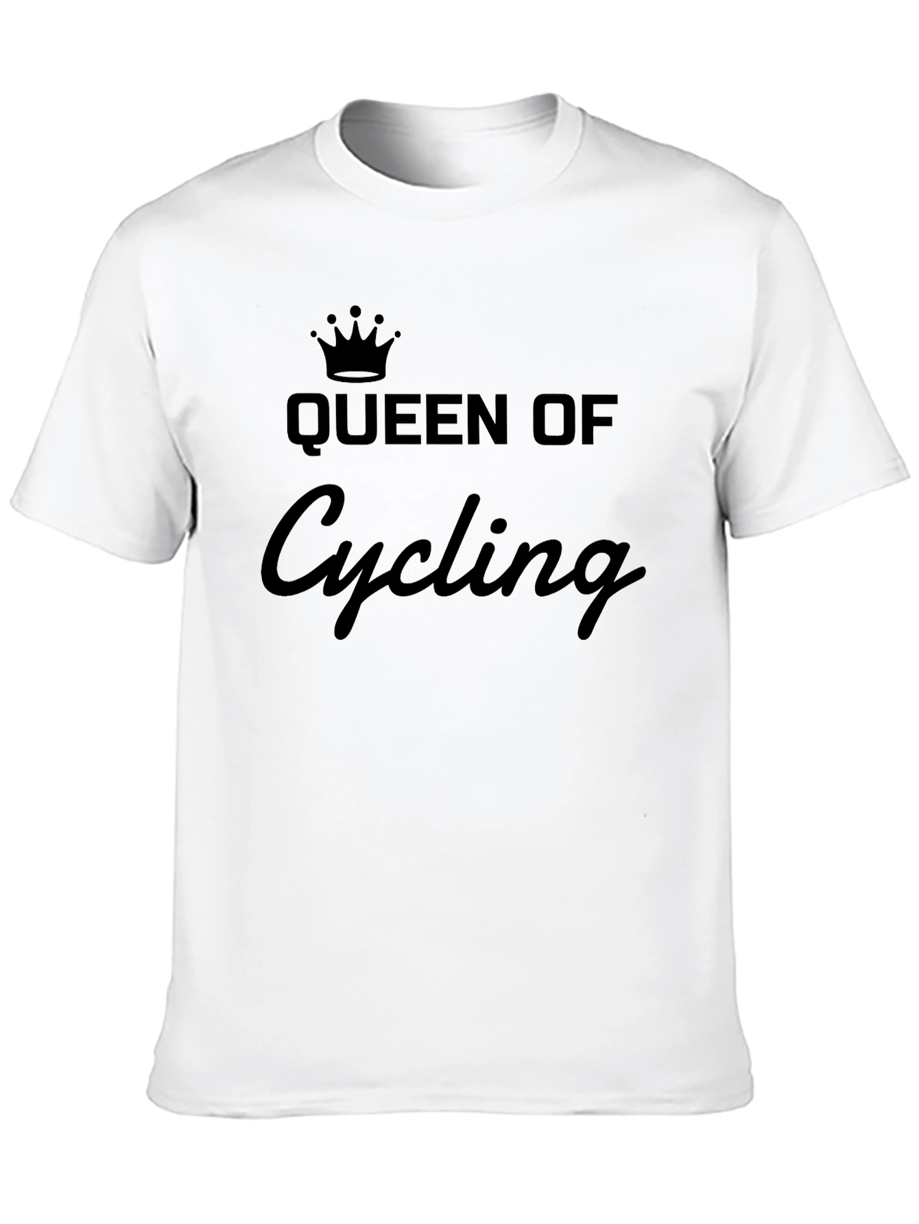 Queen of Cycling T-Shirt - Black