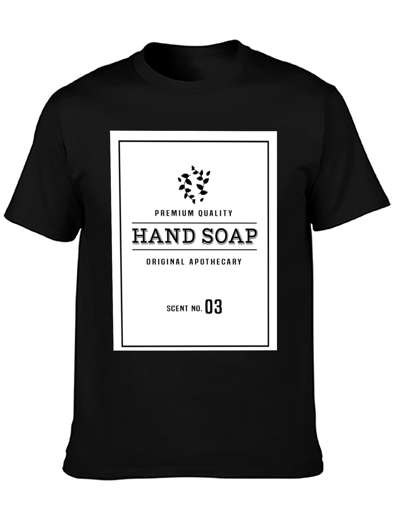 Premium Quality Hand Soap Scent No. 03 Black T-Shirt
