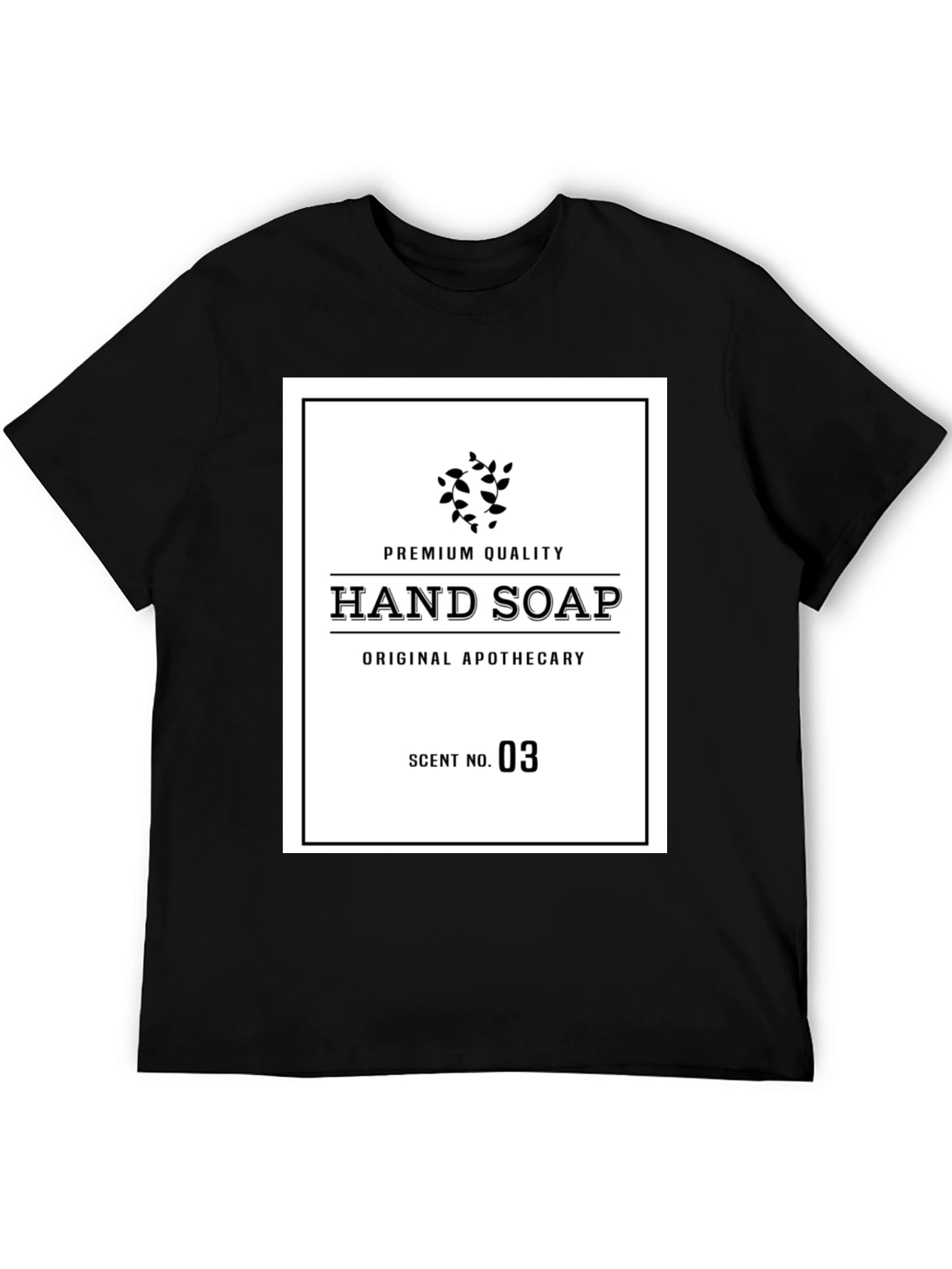 Premium Quality Hand Soap Scent No. 03 Black T-Shirt
