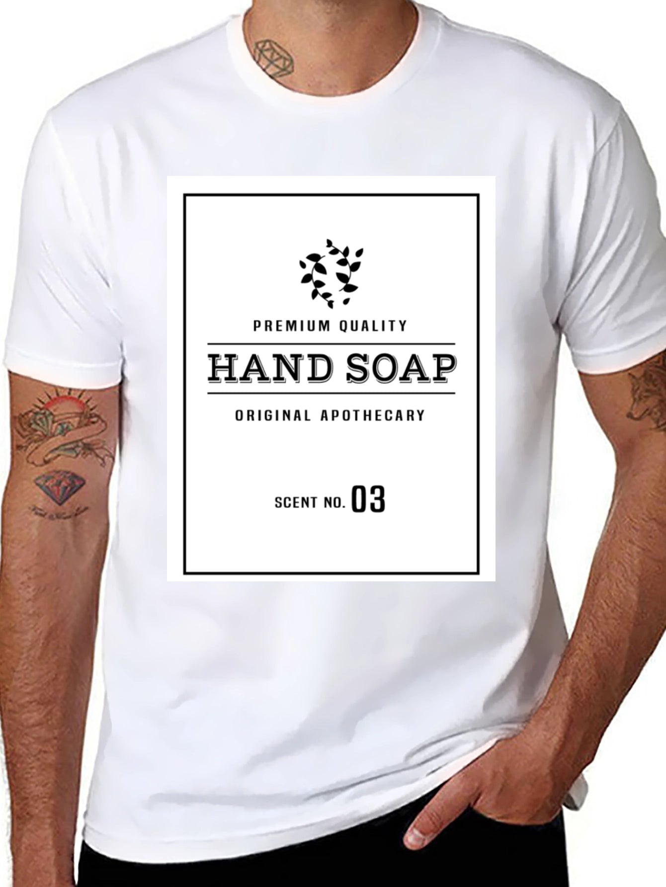 Premium Quality Hand Soap Scent No. 03 Black T-Shirt