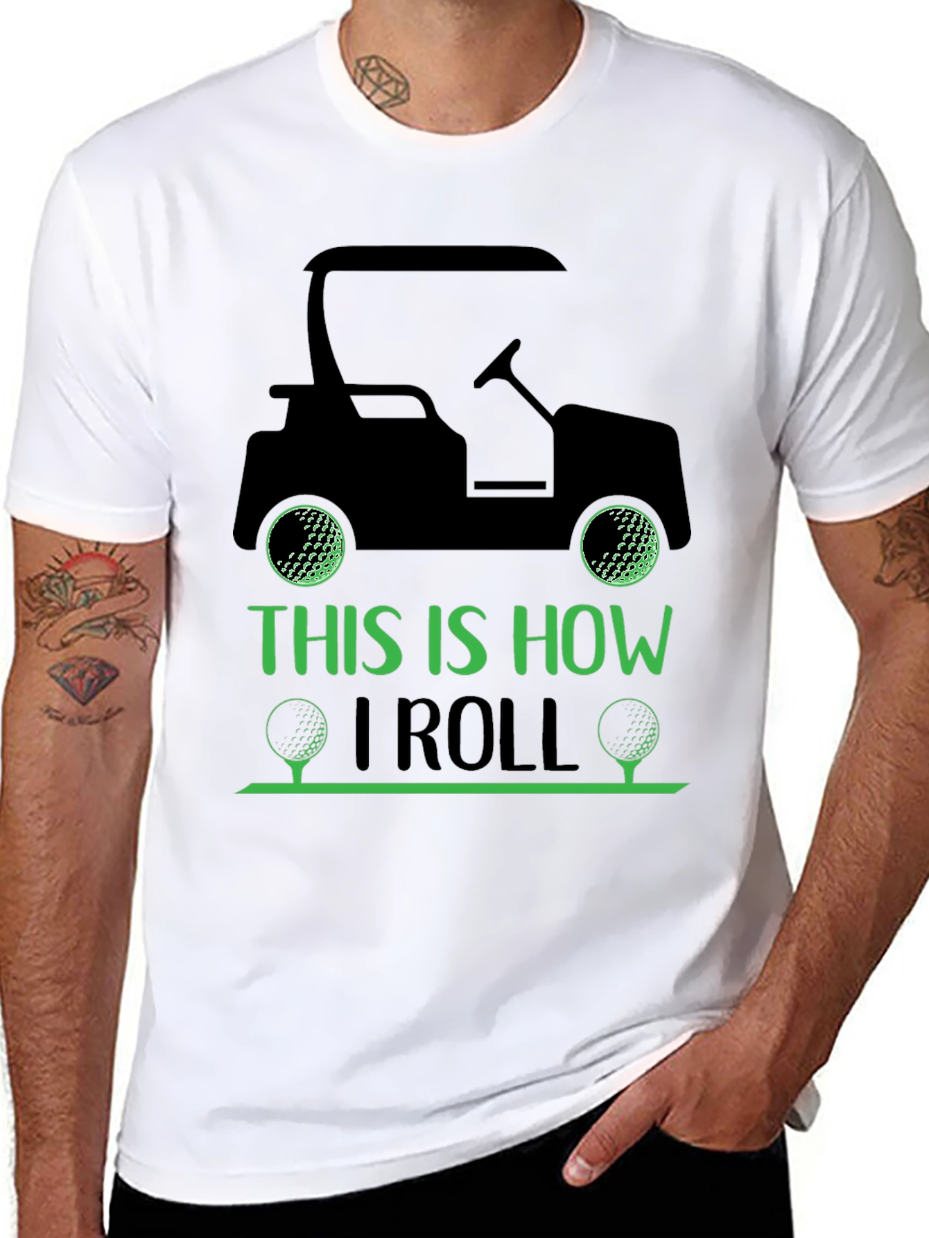 Golf Cart T-Shirt: This Is How I Roll