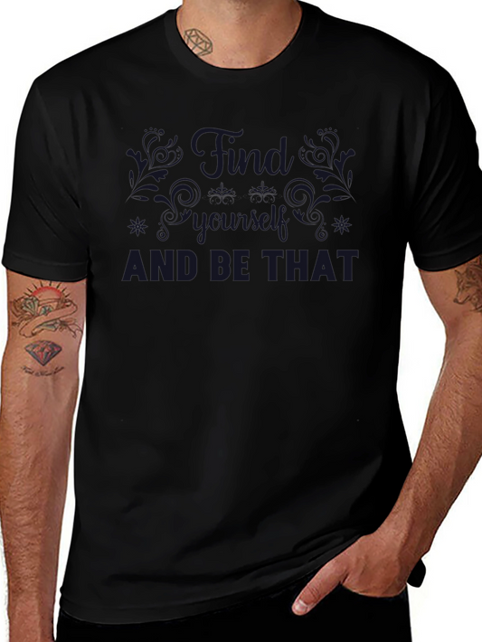 Mens Graphic Print Short Sleeve T-Shirt