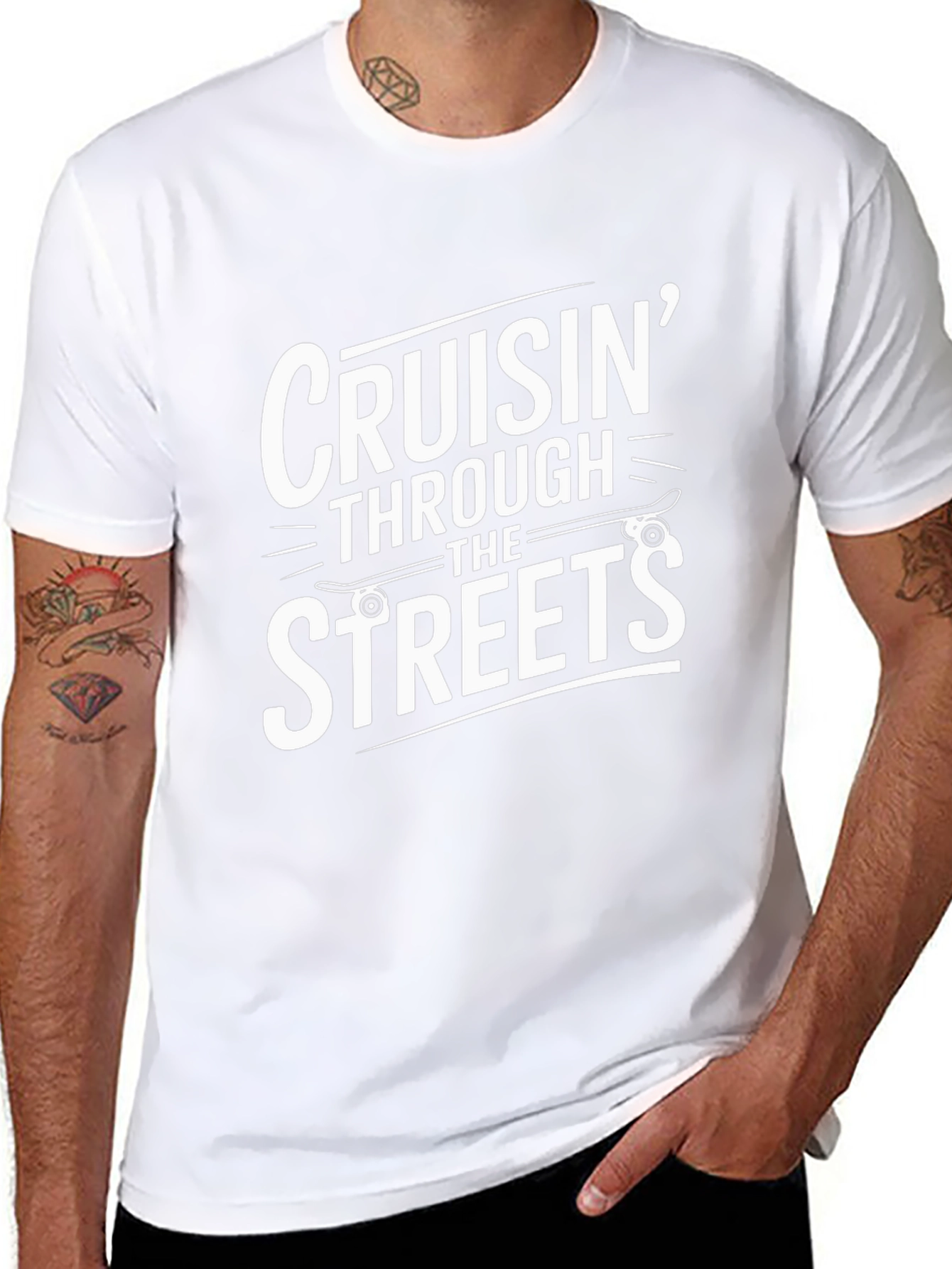 Cruisin Through the Streets Graphic Tee
