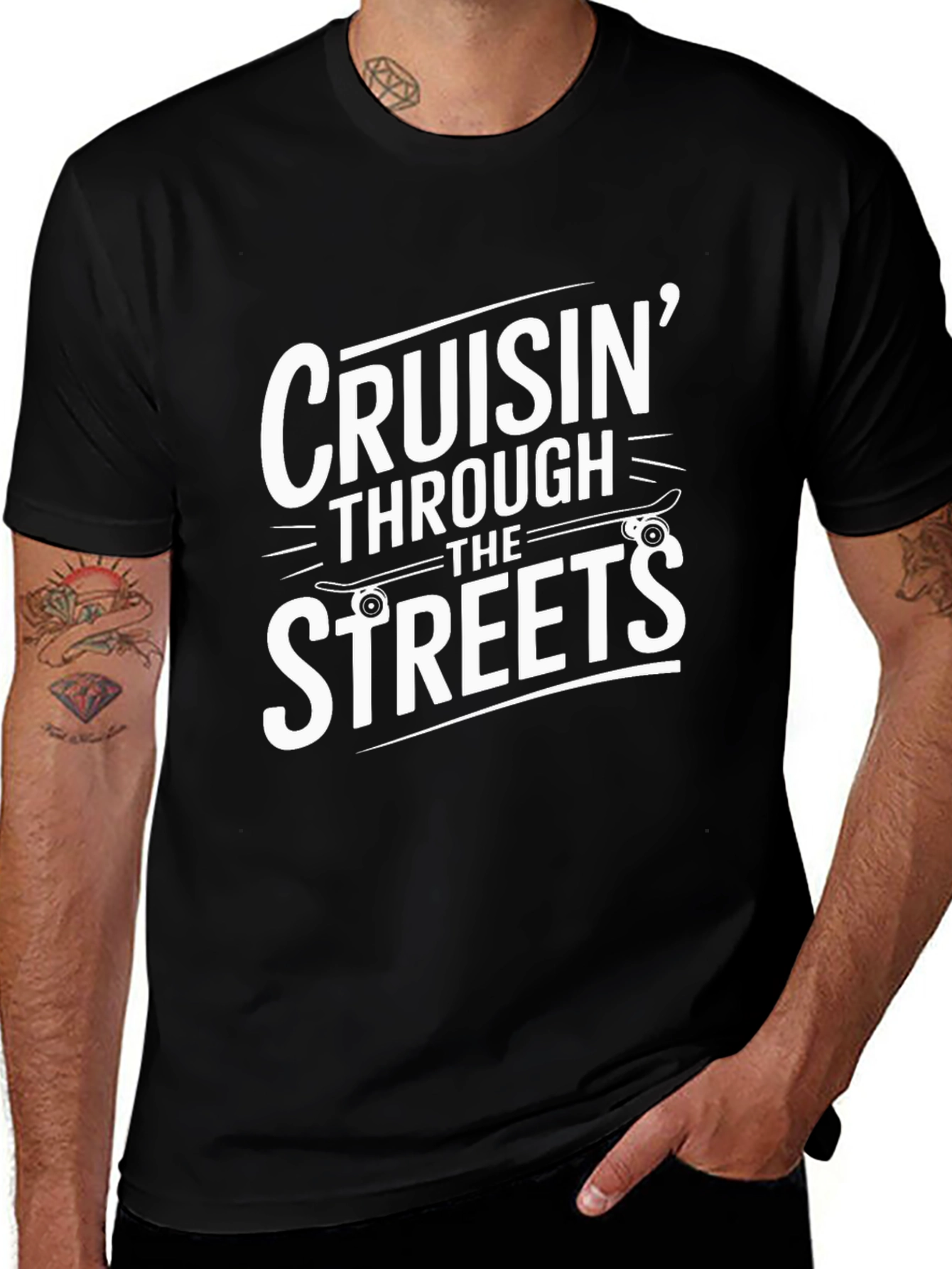 Cruisin Through the Streets Graphic Tee