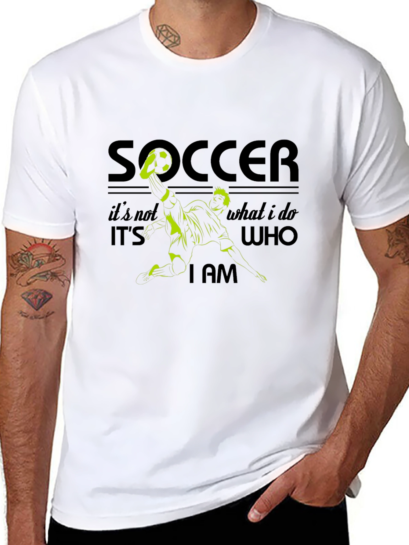 Soccer is Who I Am - Graphic Tee