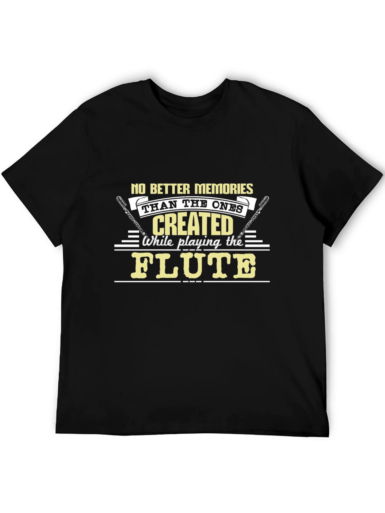 Flute Player T-Shirt - Music Lover Gift