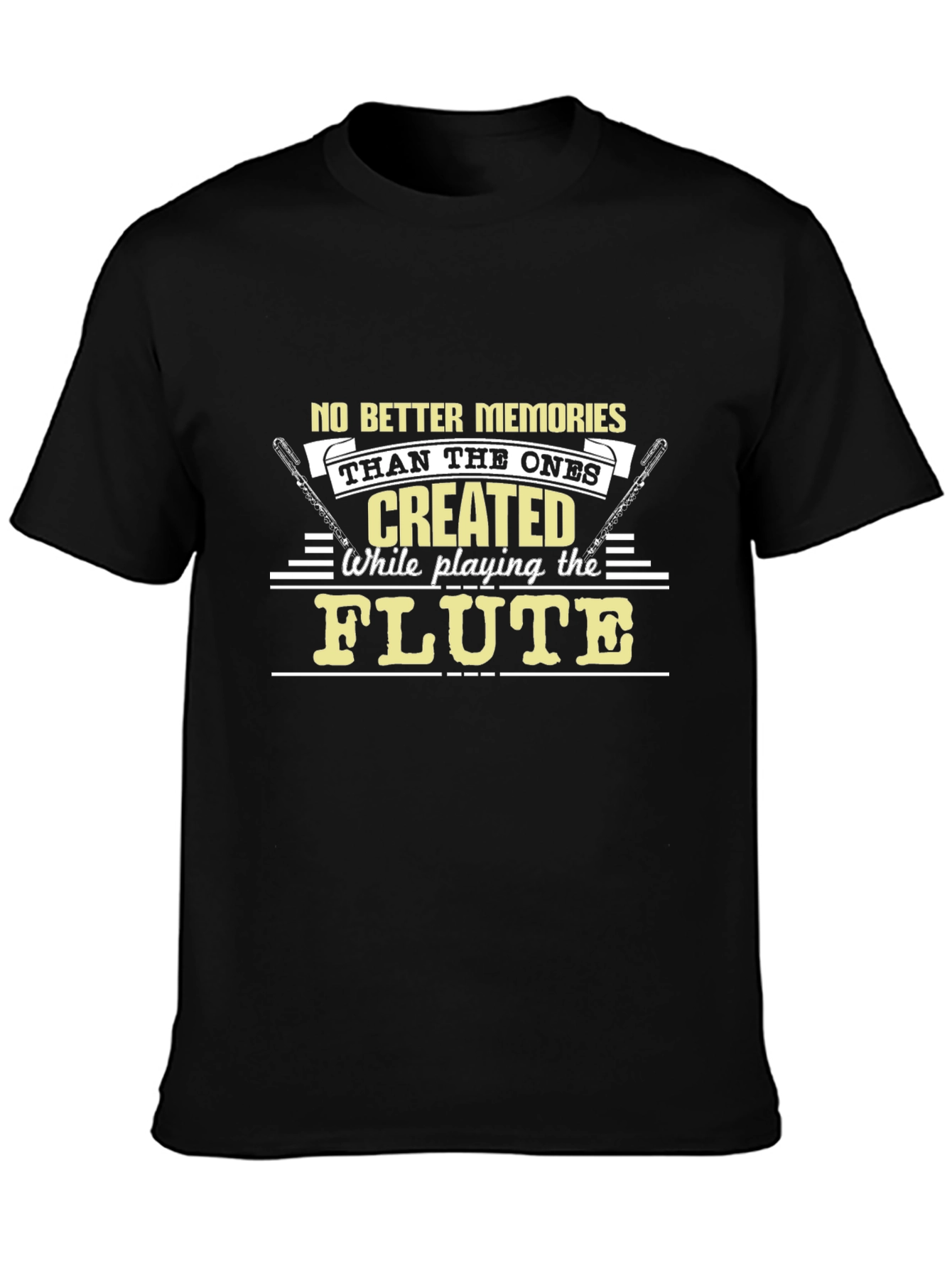 Flute Player T-Shirt - Music Lover Gift
