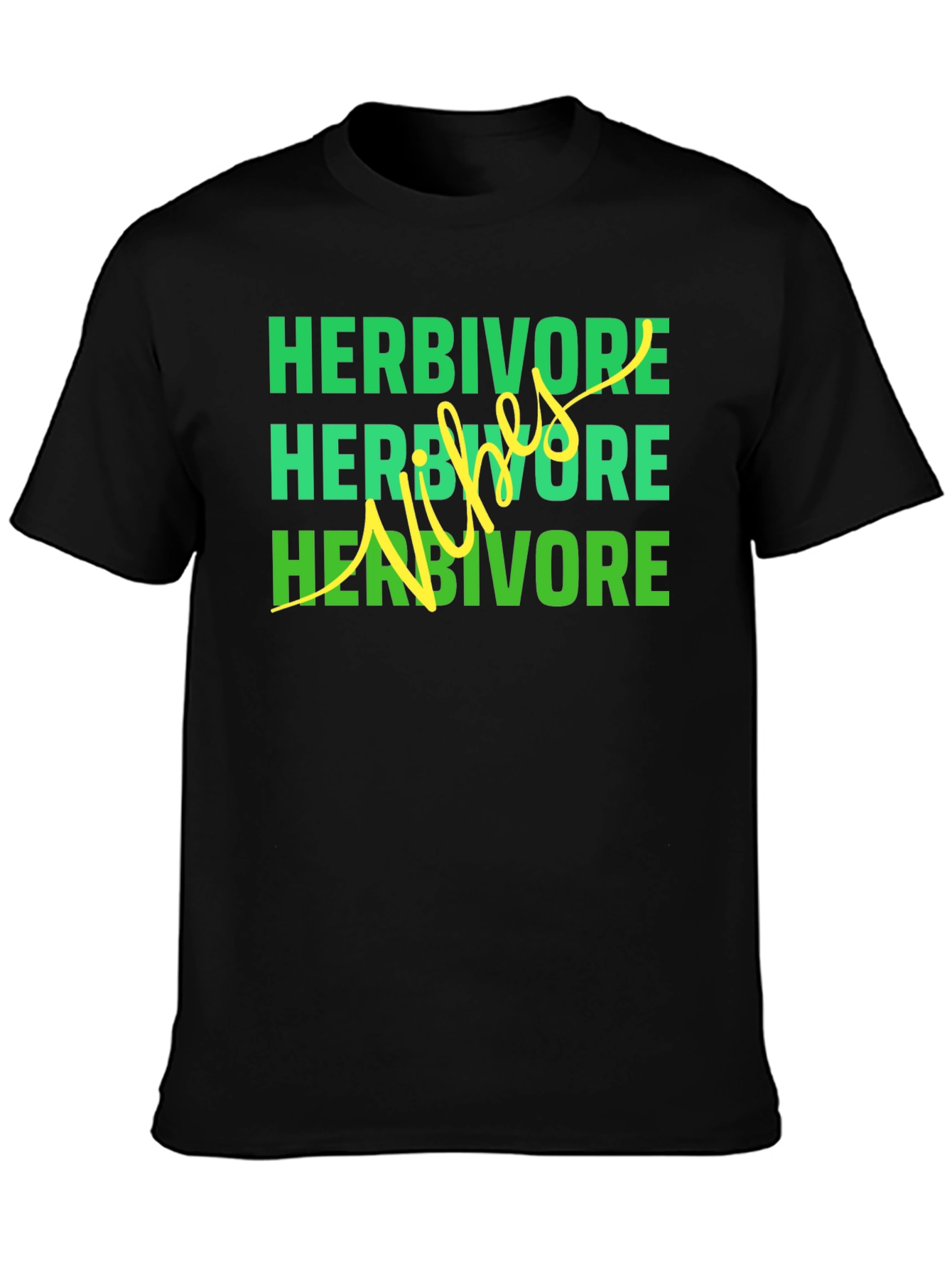 Herbivore Vibes Black T-Shirt