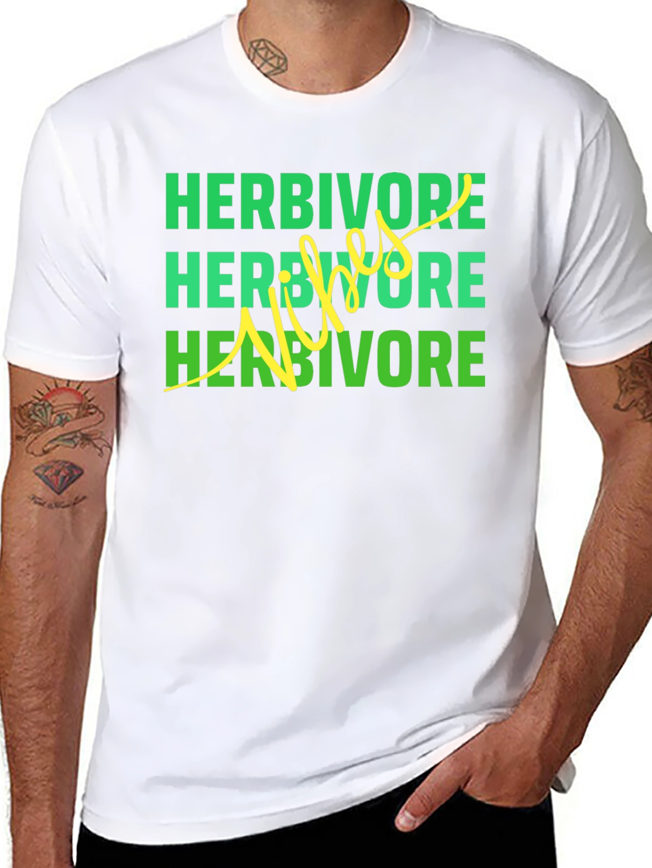 Herbivore Vibes Black T-Shirt