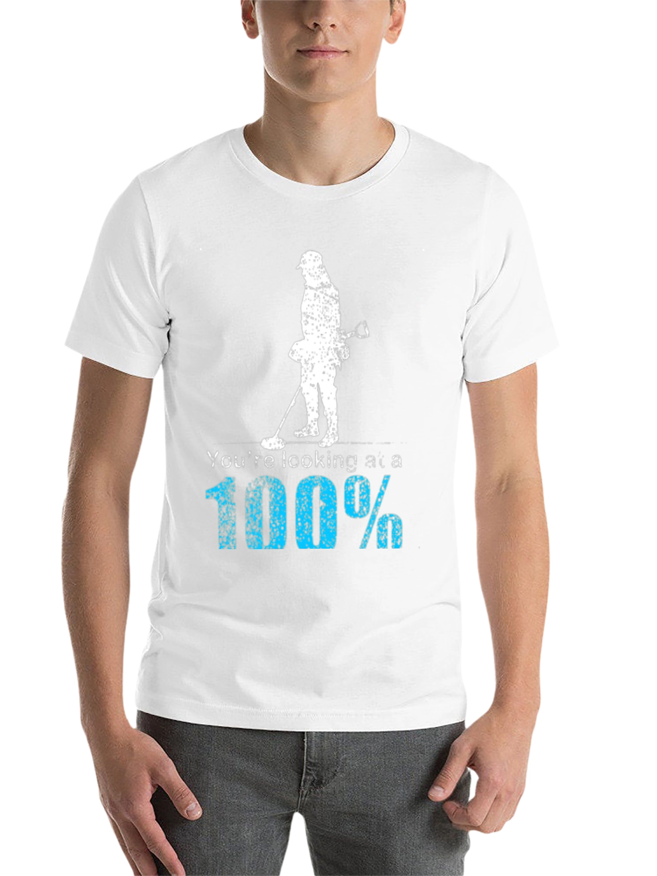 Metal Detecting T-Shirt - 100% Treasure Hunter