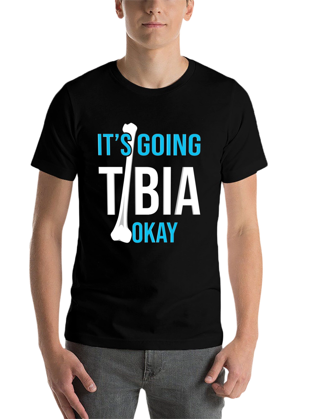 Funny Bone Tibia Okay T-Shirt - Medical Humor