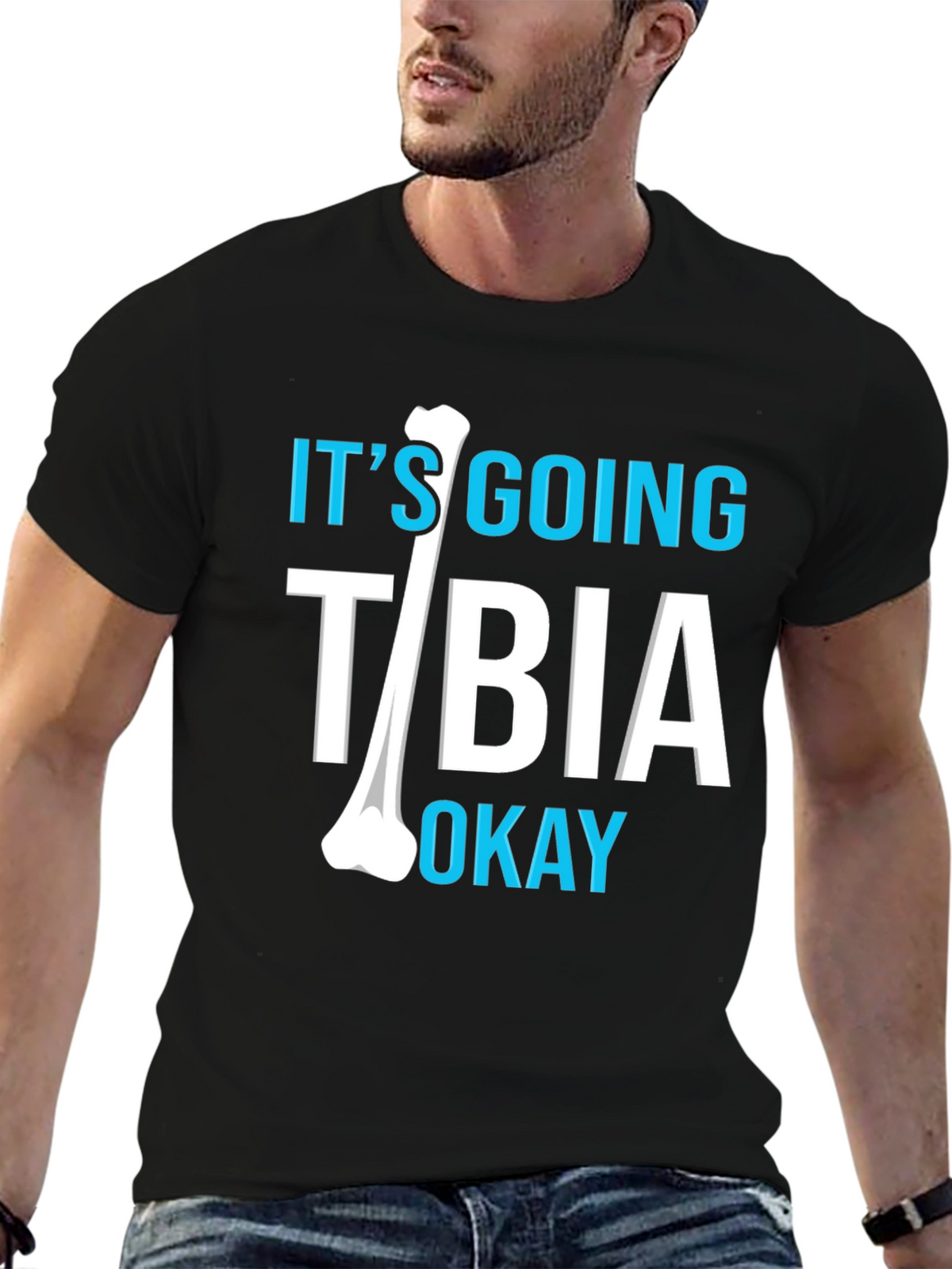 Funny Bone Tibia Okay T-Shirt - Medical Humor
