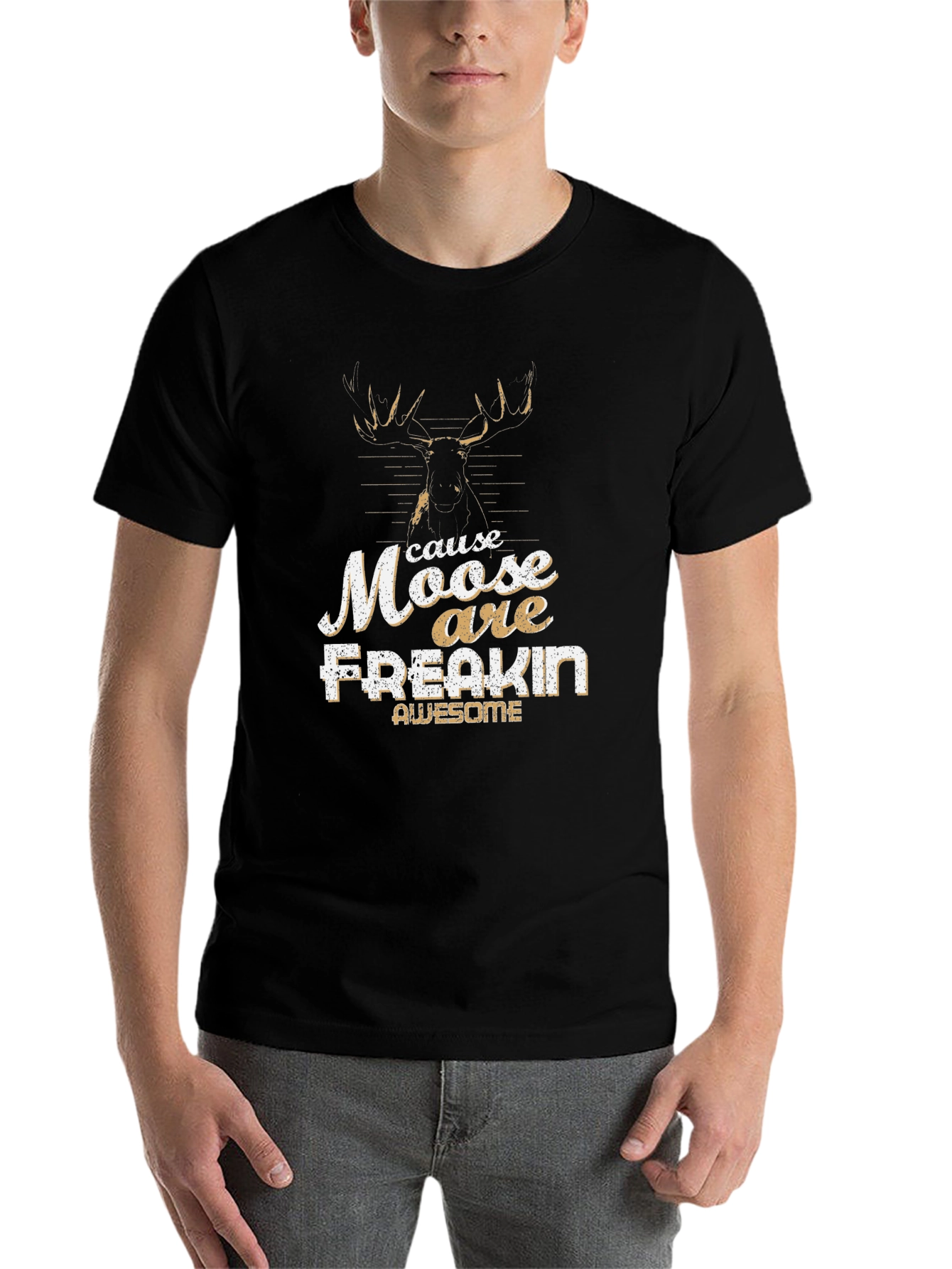 Moose Are Freakin Awesome Graphic Tee