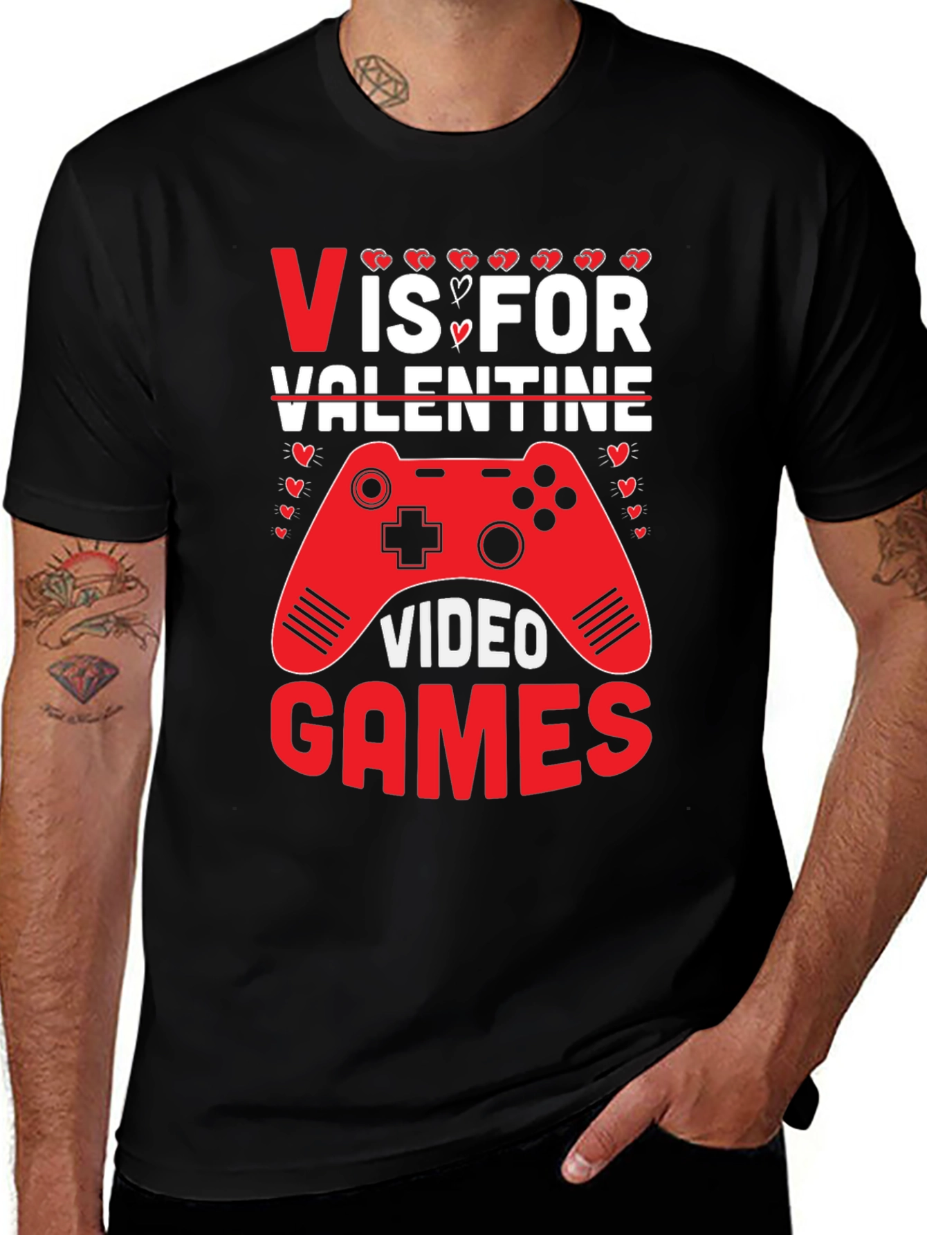 Valentine Video Games T-Shirt
