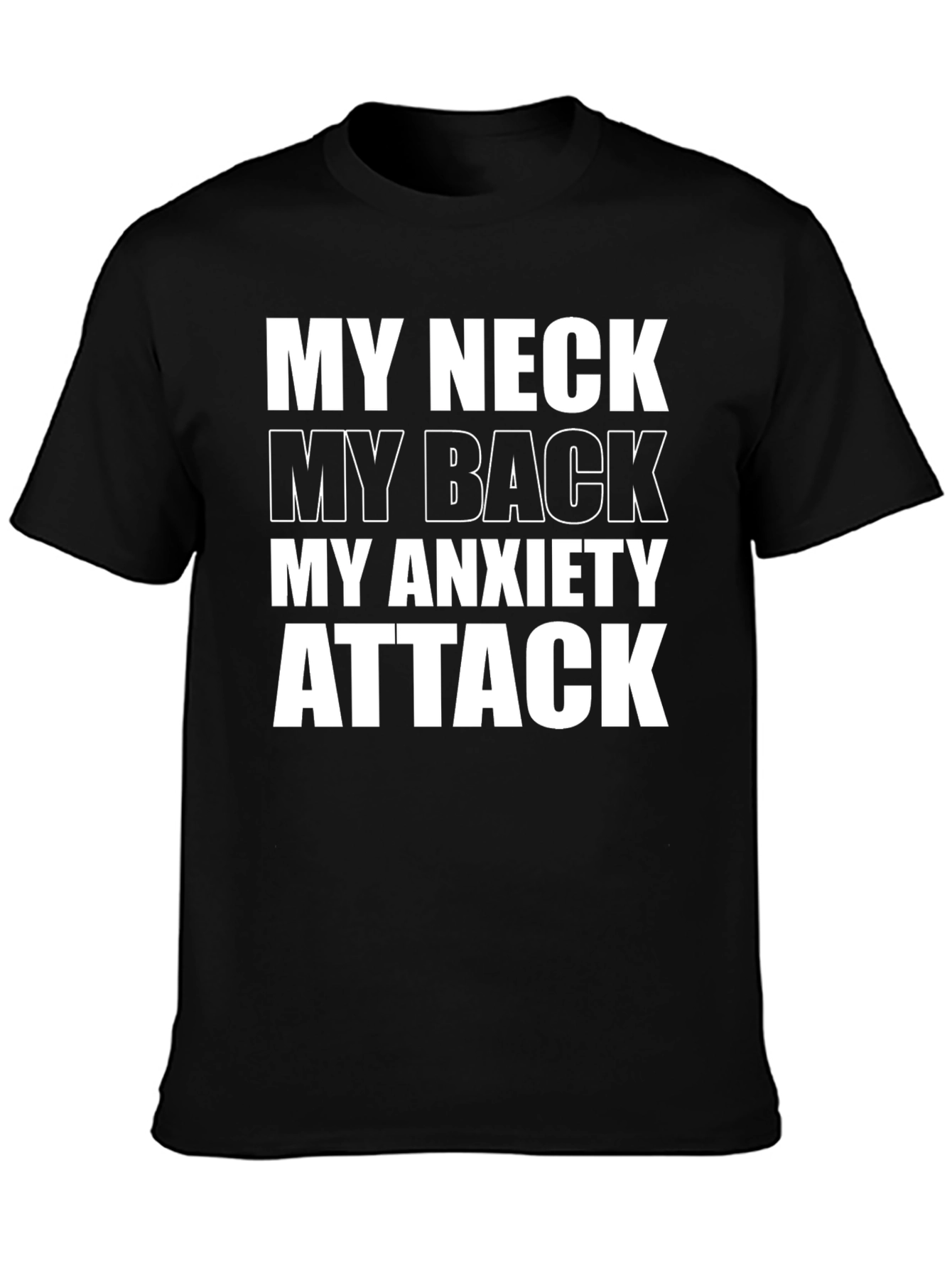 Funny My Neck My Back Graphic T-Shirt
