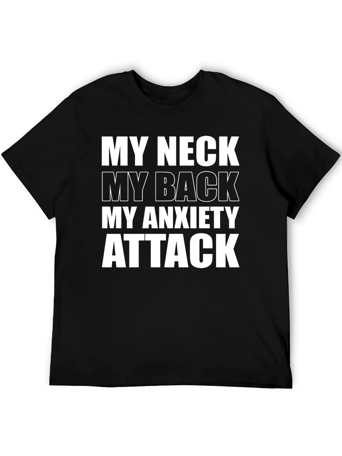 Funny My Neck My Back Graphic T-Shirt