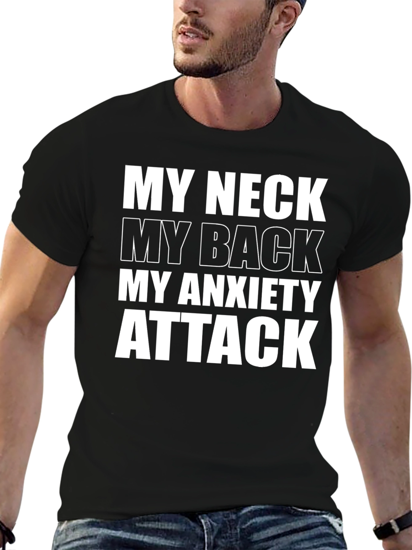 Funny My Neck My Back Graphic T-Shirt