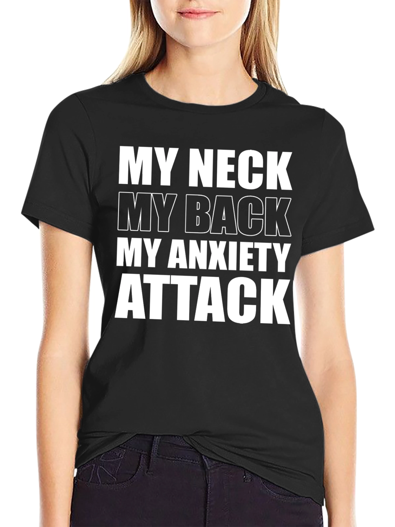 Funny My Neck My Back Graphic T-Shirt