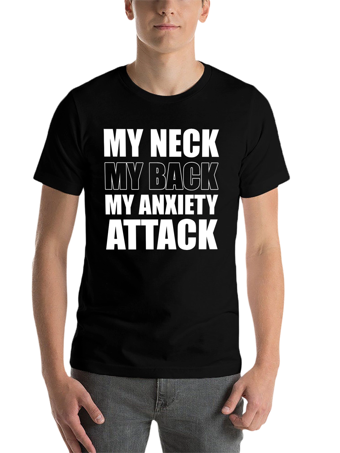 Funny My Neck My Back Graphic T-Shirt