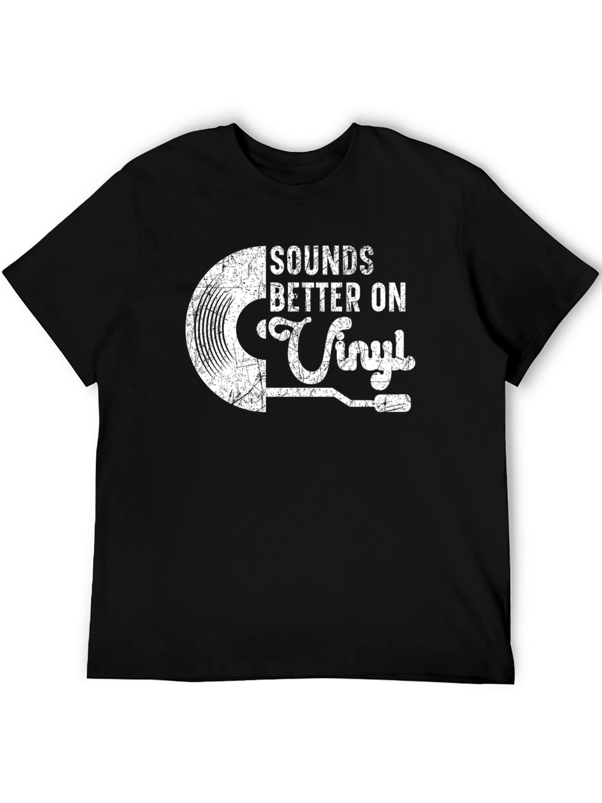 Sounds Better On Vinyl Graphic T-Shirt