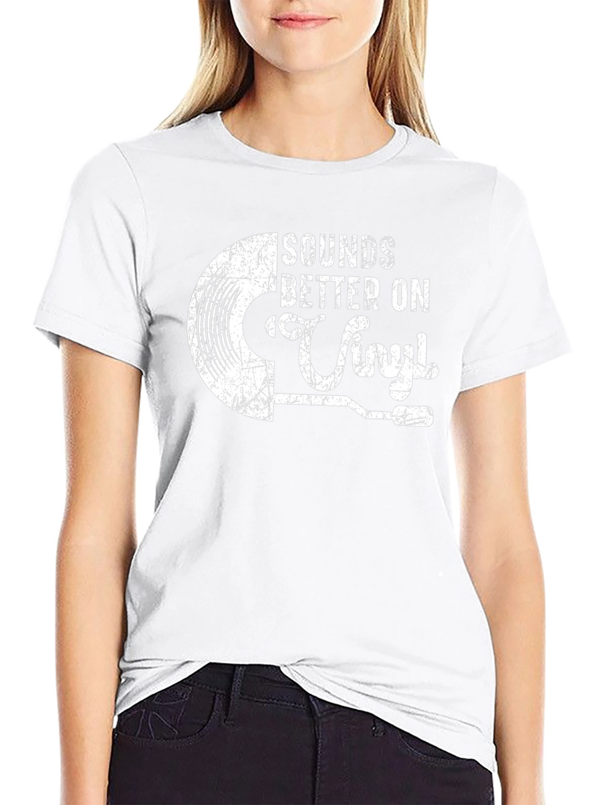Sounds Better On Vinyl Graphic T-Shirt