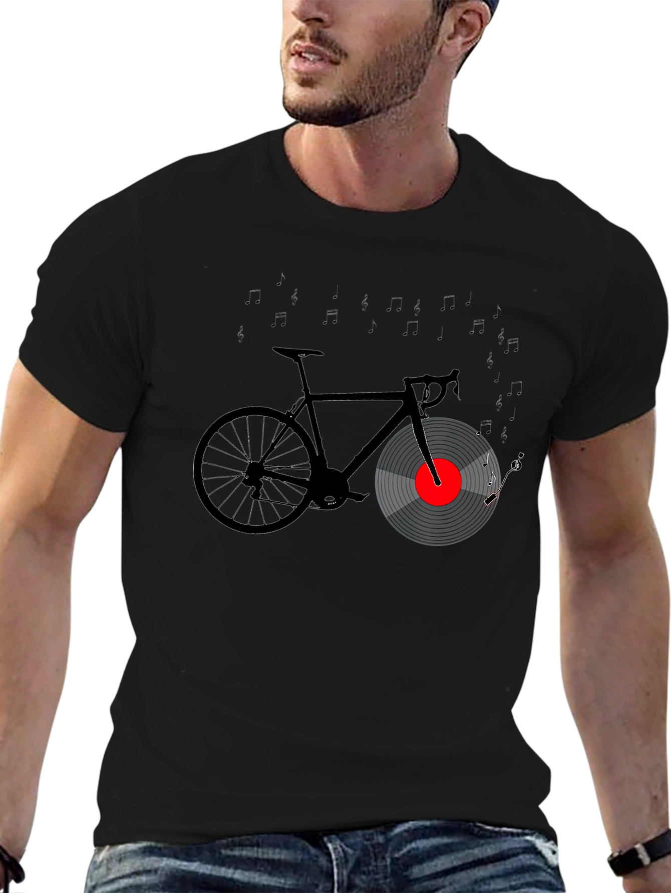 Cycling Music Tee