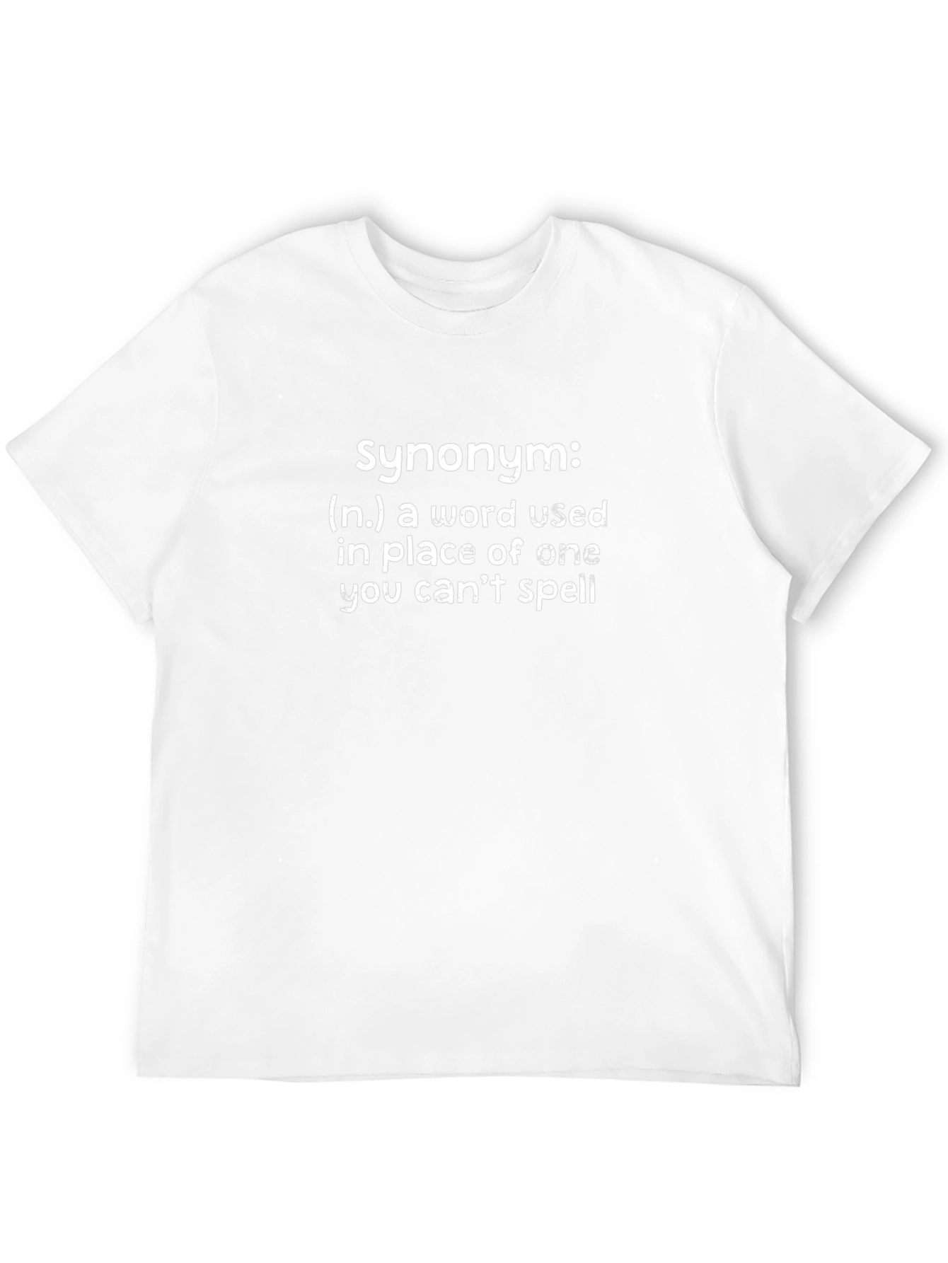 Funny Synonym Definition T-Shirt - Word Nerd Tee