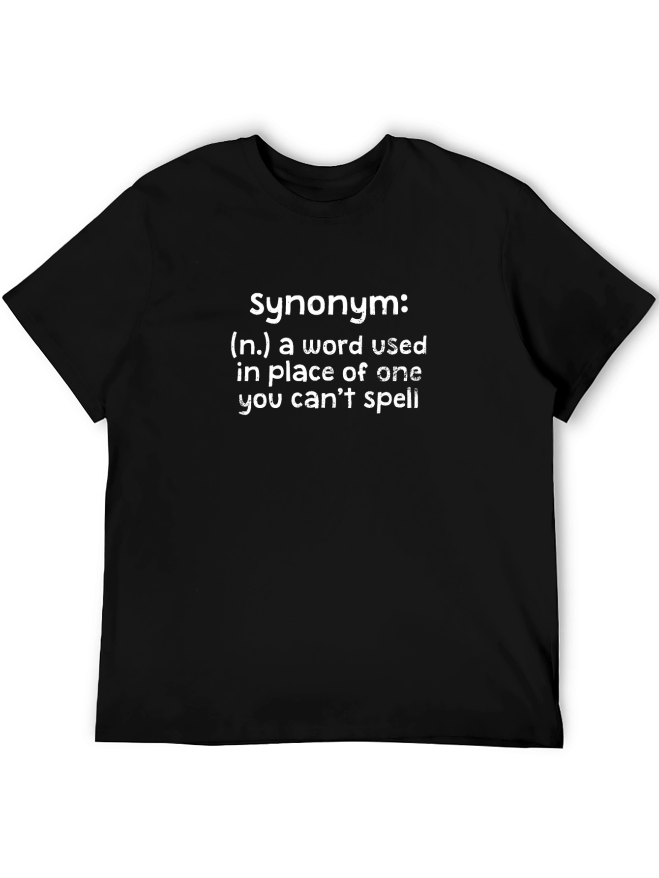 Funny Synonym Definition T-Shirt - Word Nerd Tee