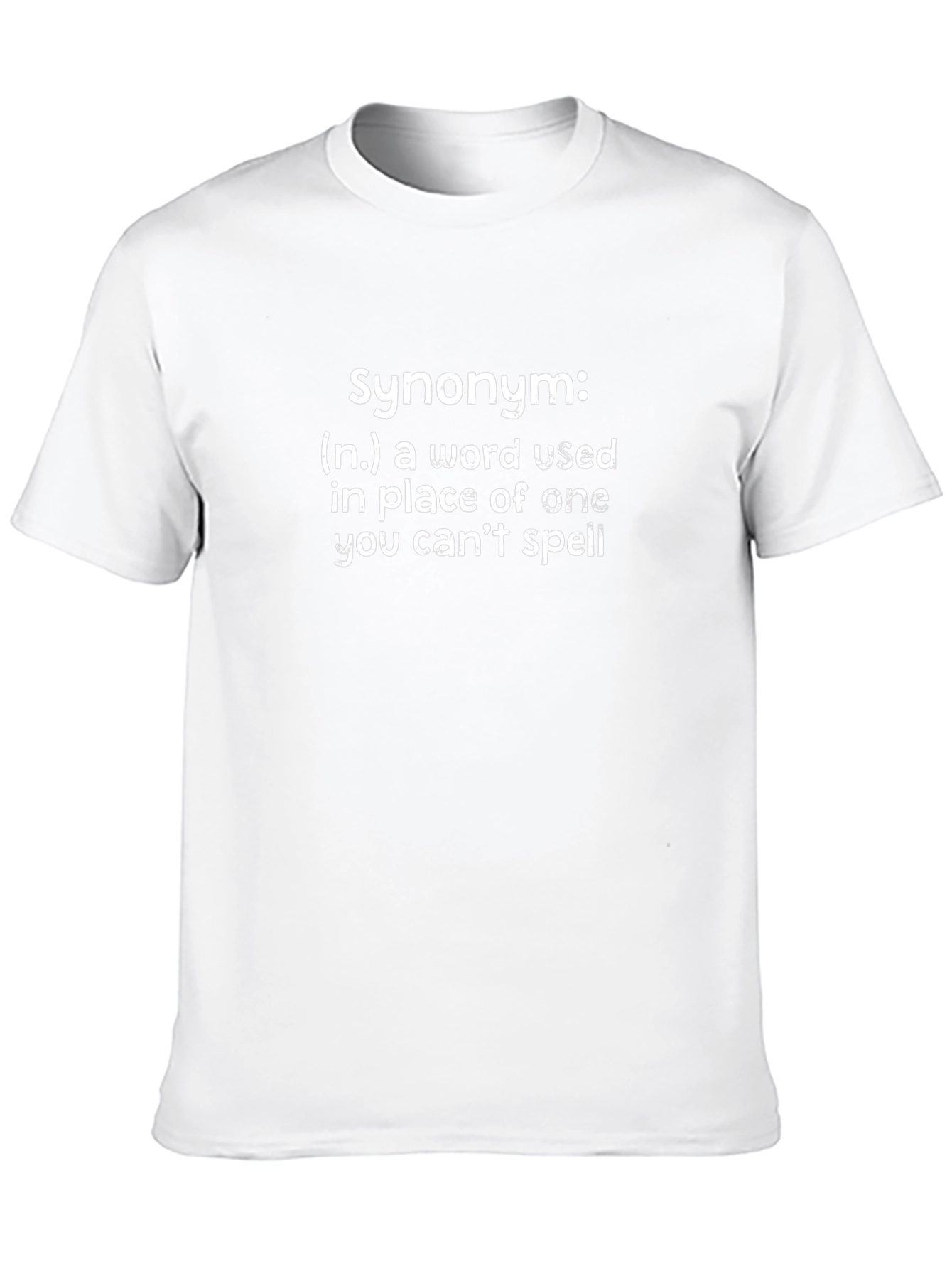 Funny Synonym Definition T-Shirt - Word Nerd Tee