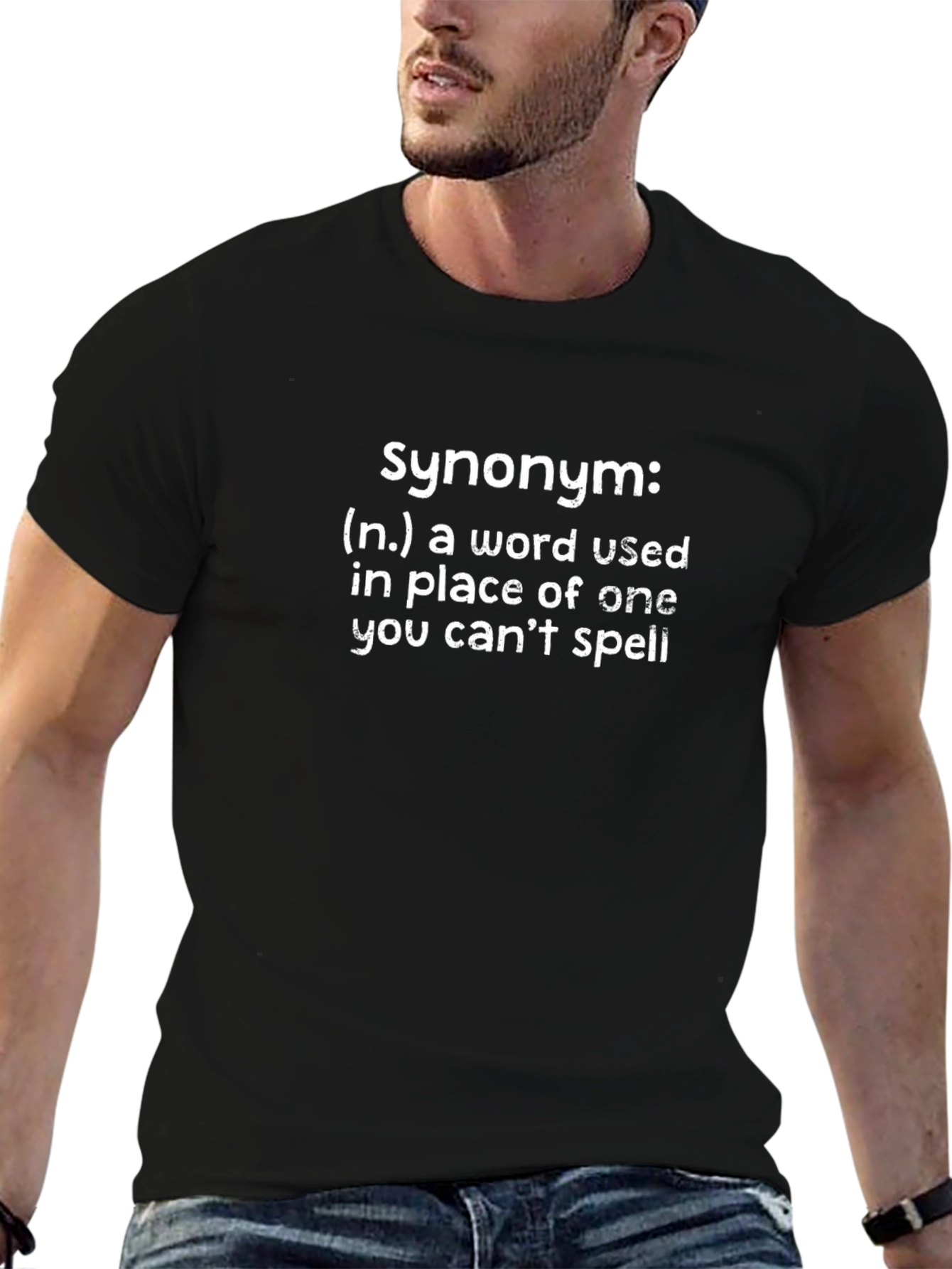 Funny Synonym Definition T-Shirt - Word Nerd Tee