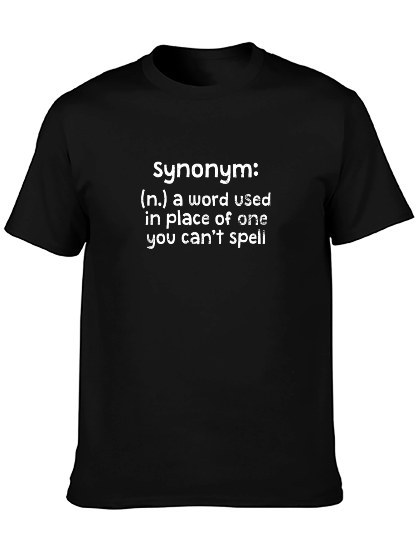 Funny Synonym Definition T-Shirt - Word Nerd Tee