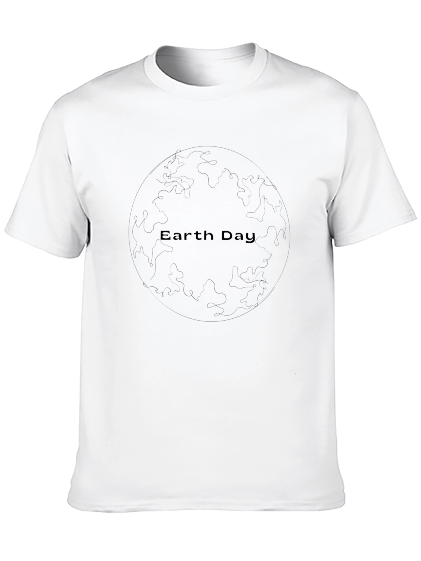 Earth Day Black T-Shirt