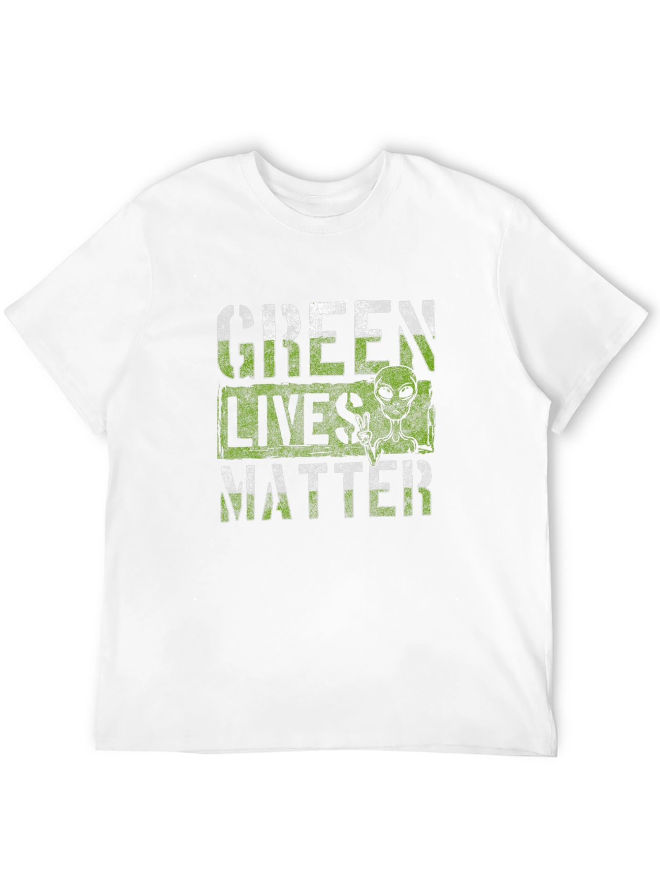 Green Lives Matter Alien T-Shirt