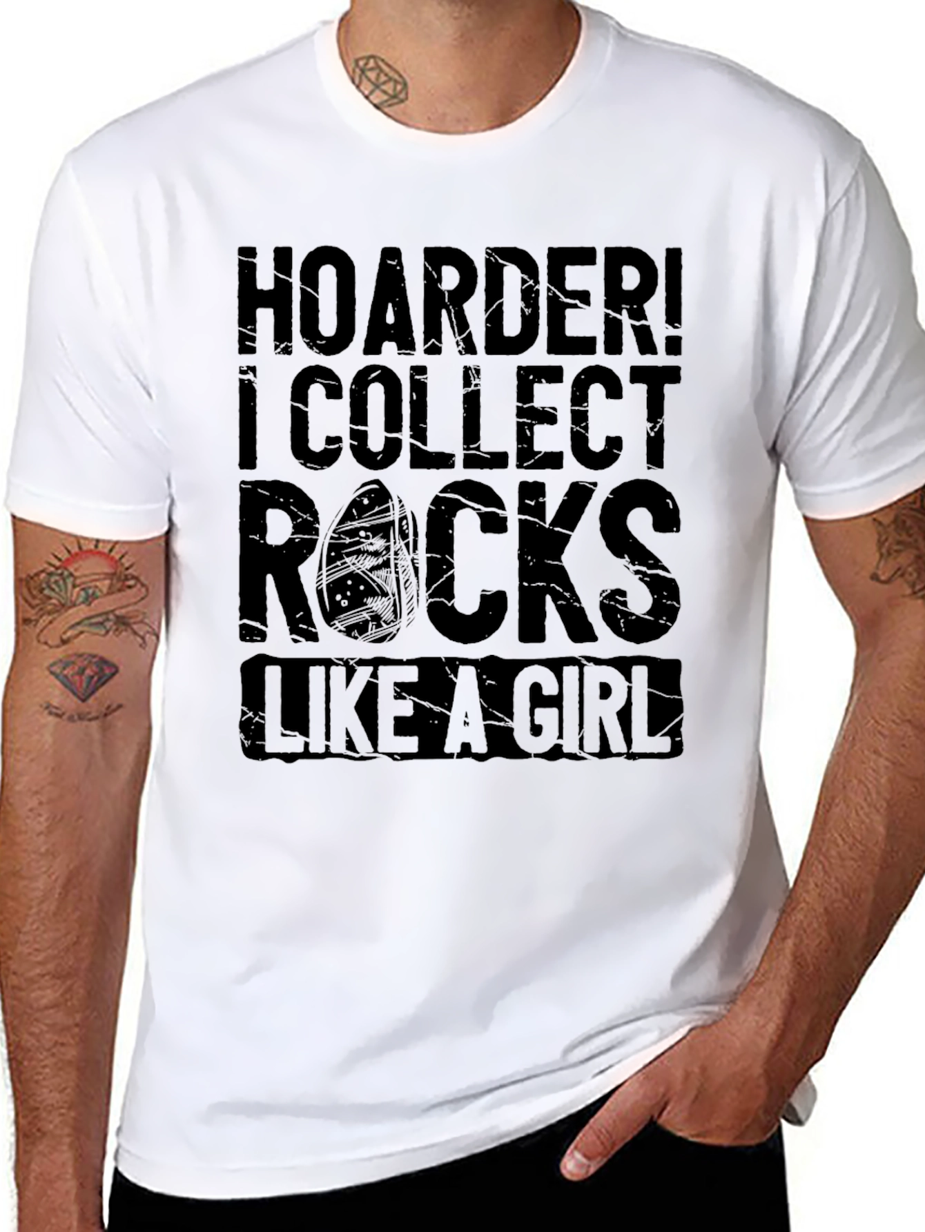 Hoarder I Collect Rocks T-Shirt
