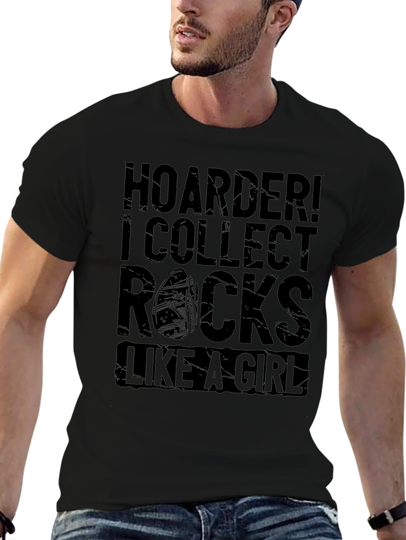 Hoarder I Collect Rocks T-Shirt