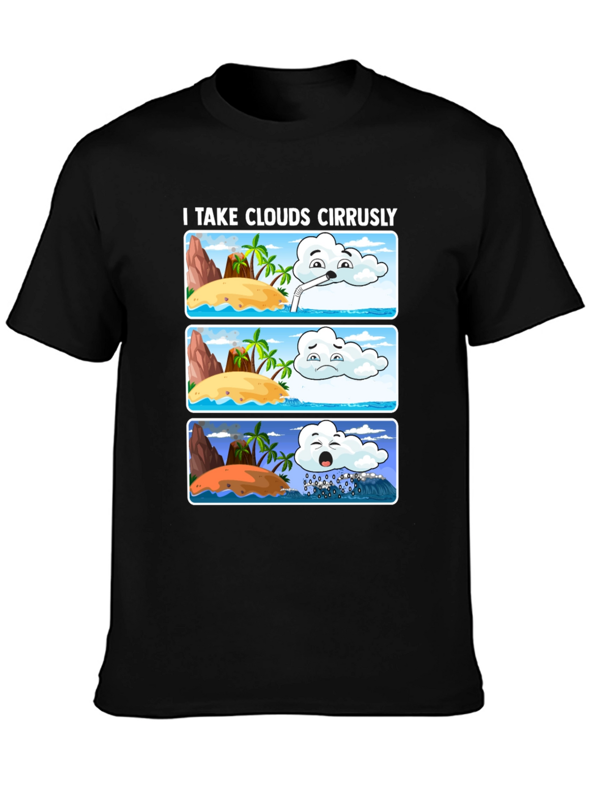 Humorous Weather Cartoon T-Shirt
