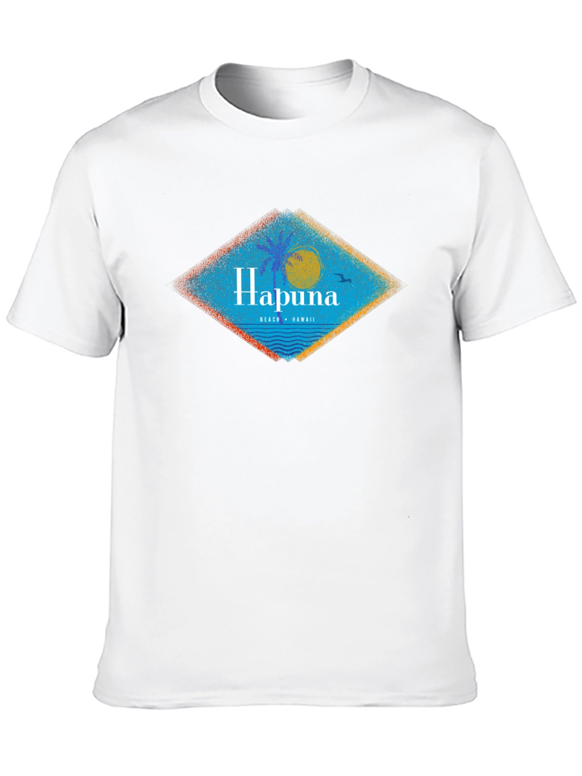 Hapuna Beach Hawaii Black T-Shirt