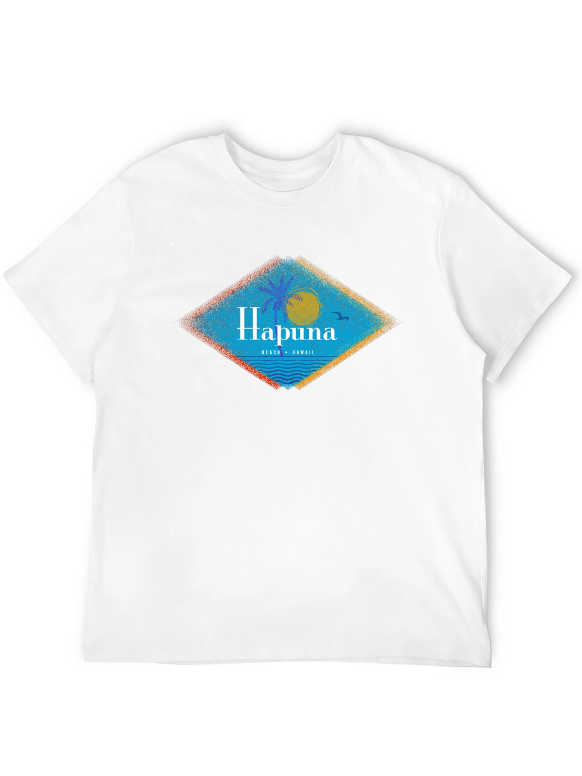 Hapuna Beach Hawaii Black T-Shirt