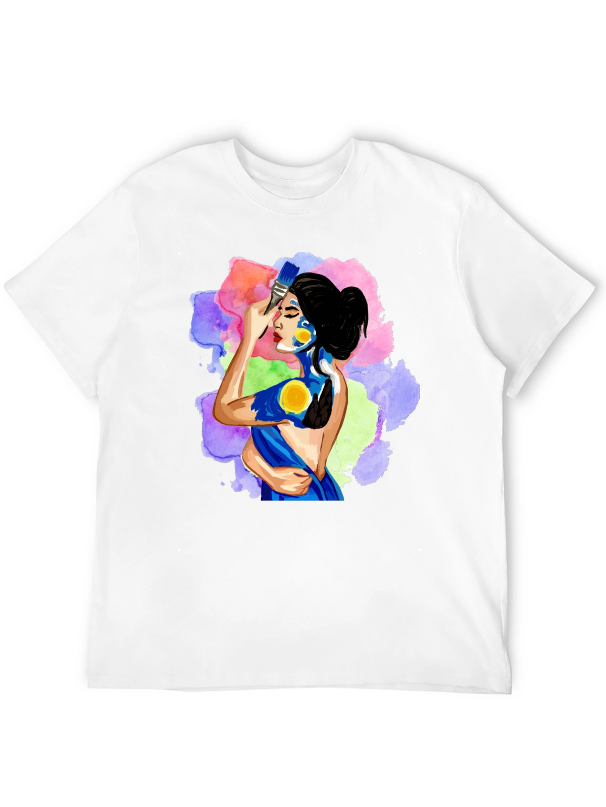 Artistic Woman Painting T-Shirt
