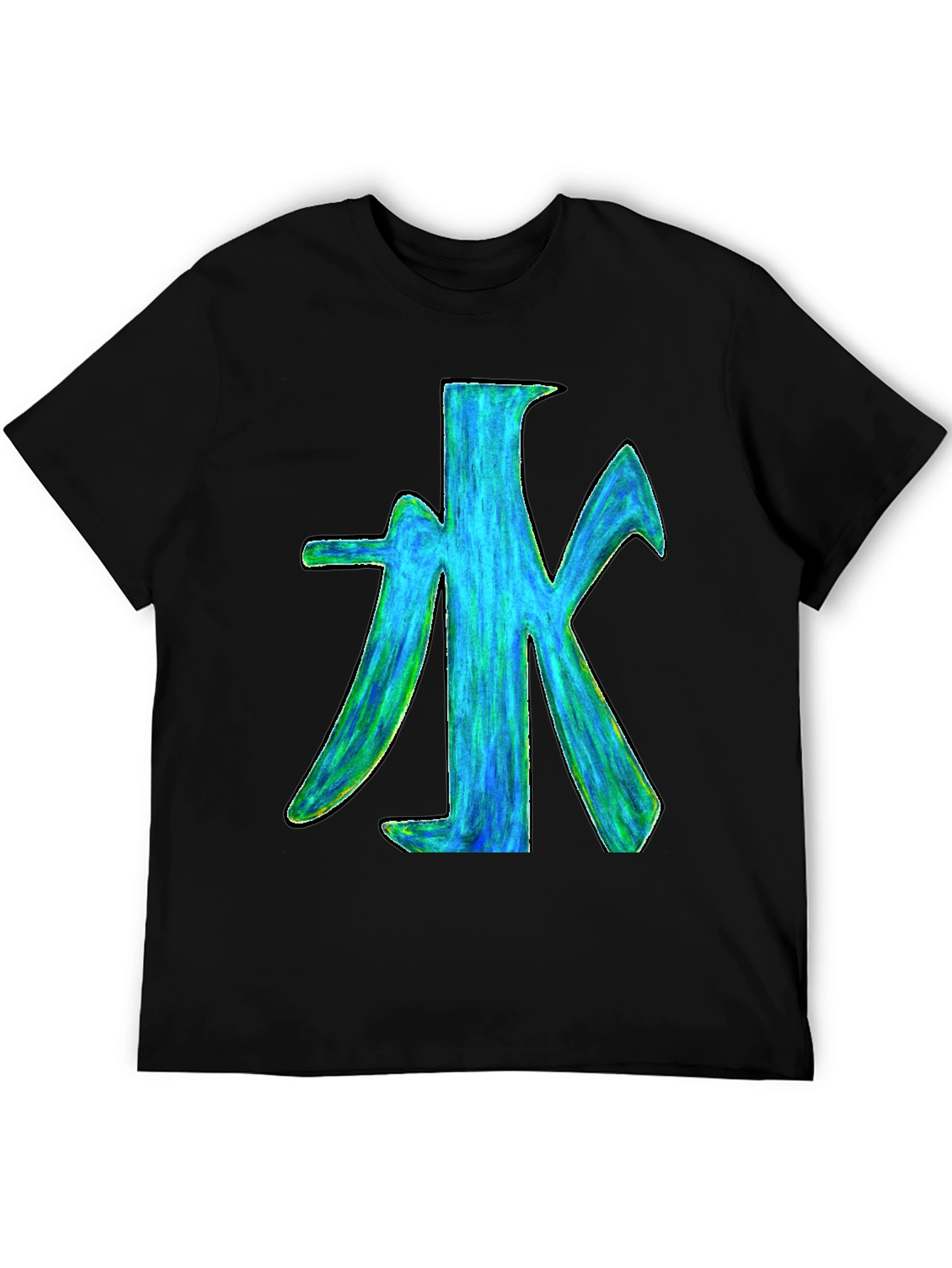 Water Symbol Graphic Print T-Shirt